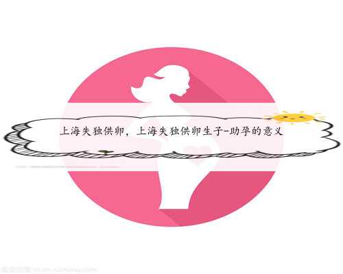 上海失独供卵，上海失独供卵生子-助孕的意义