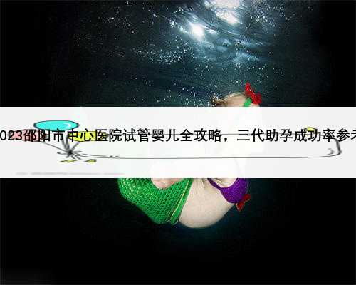 2023邵阳市中心医院试管婴儿全攻略，三代助孕成功率参考
